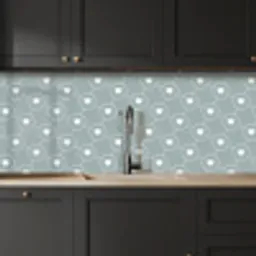 Design - Geometrie - Patroon - Hart keuken achterwand 2 middel 871 -sfeer1