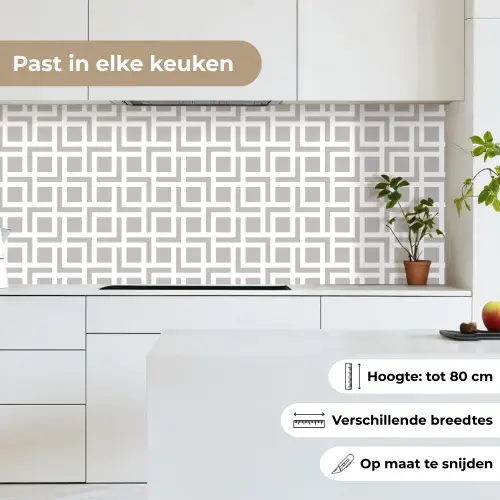 Design - Lijn - Patroon keuken achterwand 2 middel 871 -sfeer4_NL