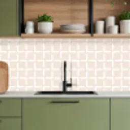Design - Lijn - Patroon - Beige keuken achterwand 2 middel 871 -sfeer3