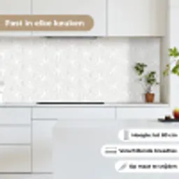 Design - Lijn - Patroon - Zwart - Wit keuken achterwand 2 middel 871 -sfeer4_NL