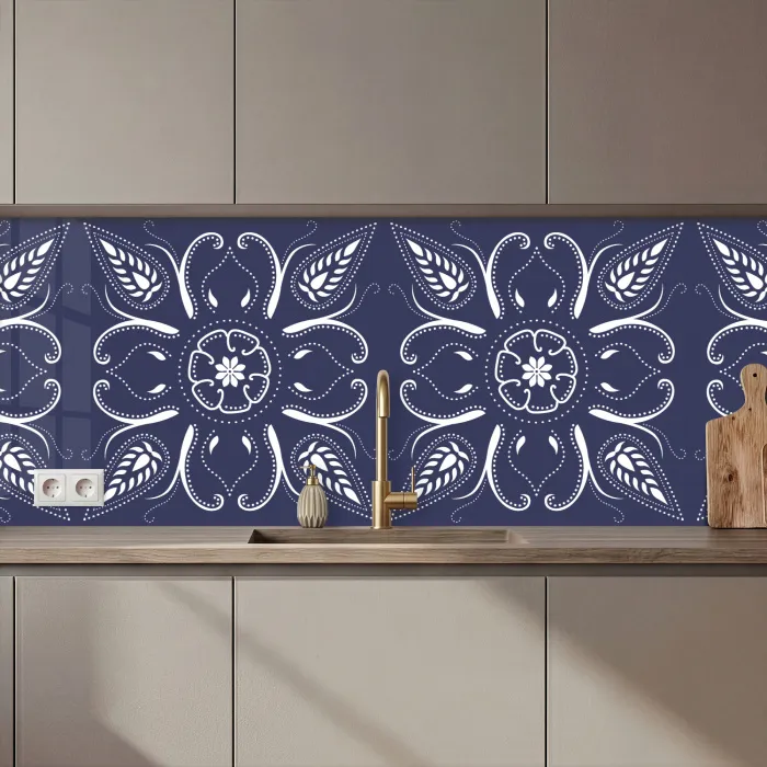 Design - Mandala - Bohemian keuken achterwand 2 middel 871 zz_3dshopping