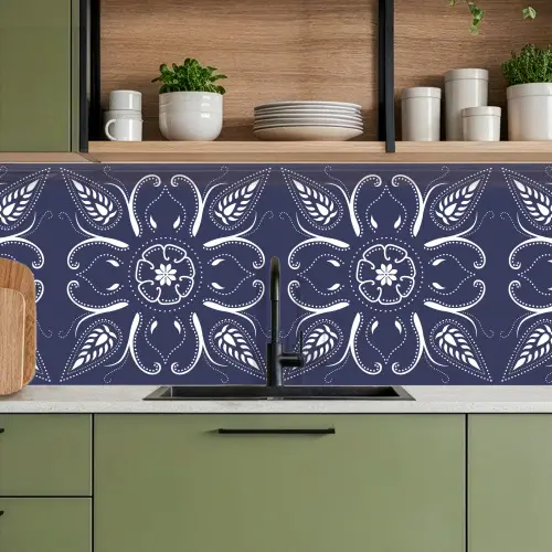 Design - Mandala - Bohemian keuken achterwand 2 middel 871 -sfeer3