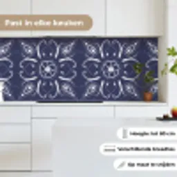 Design - Mandala - Bohemian keuken achterwand 2 middel 871 -sfeer4_NL