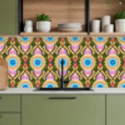 Design - Orient - Retro keuken achterwand 2 middel 871 -sfeer3