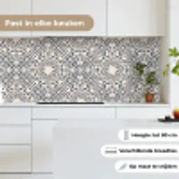 Design - Ornament - Vintage - Retro keuken achterwand 2 middel 871 -sfeer4_NL