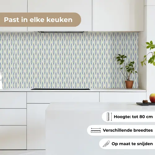Design - Vintage - Abstract keuken achterwand 2 middel 871 -sfeer4_NL
