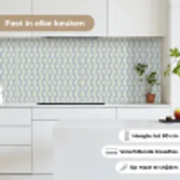 Design - Vintage - Abstract keuken achterwand 2 middel 871 -sfeer4_NL