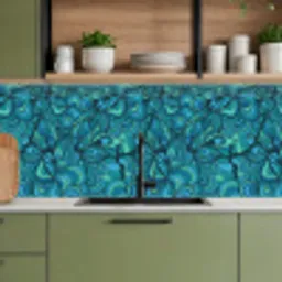 Design - Vintage - Blauw - Turquoise keuken achterwand 2 middel 871 -sfeer3