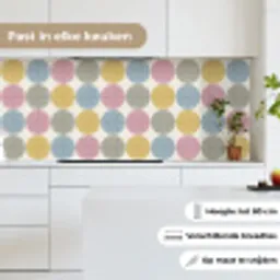 Stippen - Lijn - Patroon keuken achterwand 2 middel 871 -sfeer4_NL