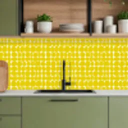 Stippen - Modern - Geel keuken achterwand 2 middel 871 -sfeer3