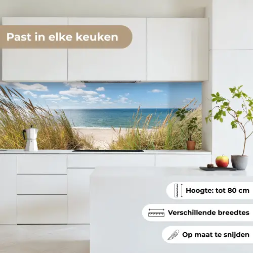 Duin - Gras - Zee - Strand keuken achterwand 2 groot -sfeer4_NL