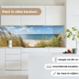 Duin - Gras - Zee - Strand keuken achterwand 2 groot -sfeer4_NL