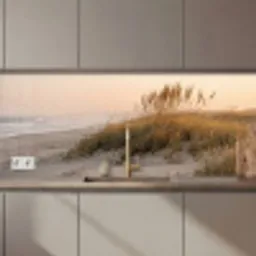 Duinlandschap - Zonsondergang - Strand keuken achterwand 2 middel zz_3dshopping