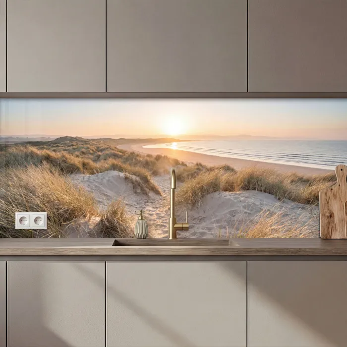 Duinen - Strand - Zee keuken achterwand 2 middel zz_3dshopping
