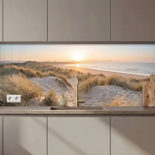 Duinen - Strand - Zee keuken achterwand 2 middel zz_3dshopping