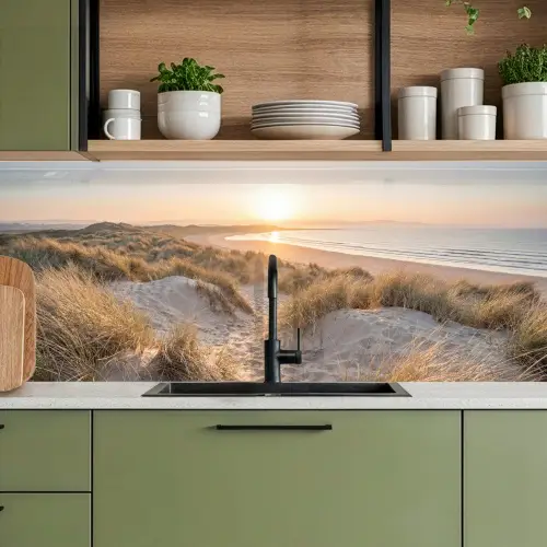 Duinen - Strand - Zee keuken achterwand 2 middel -sfeer3