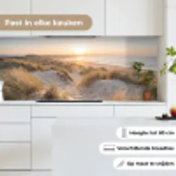 Duinen - Strand - Zee keuken achterwand 2 middel -sfeer4_NL