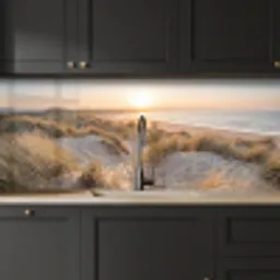 Duinen - Strand - Zee keuken achterwand 2 middel -sfeer1
