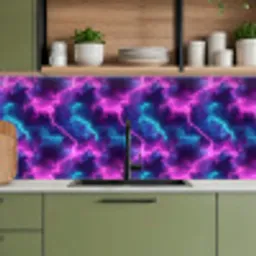 Elektrisch - Neon - Lucht keuken achterwand 2 middel 871 -sfeer3