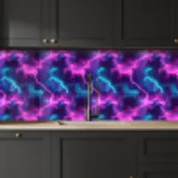 Elektrisch - Neon - Lucht keuken achterwand 2 middel 871 -sfeer1