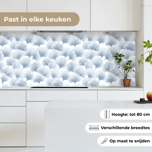 Waaier - Modern - Blauw keuken achterwand 2 middel 871 -sfeer4_NL