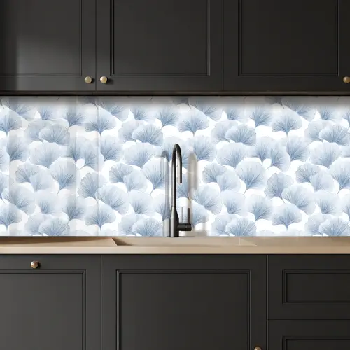 Waaier - Modern - Blauw keuken achterwand 2 middel 871 -sfeer1