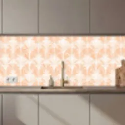 Waaier - Patroon - Perzik keuken achterwand 2 middel 871 zz_3dshopping