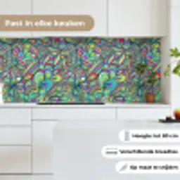 Fantasy - Design - Kleuren - Retro keuken achterwand 2 middel 871 -sfeer4_NL