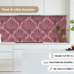 Varen - Patroon - Paars keuken achterwand 2 middel 871 -sfeer4_NL