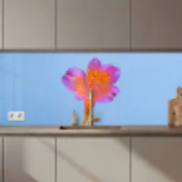 Bloem - Detail - Kleurrijk keuken achterwand 2 middel zz_3dshopping