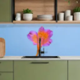 Bloem - Detail - Kleurrijk keuken achterwand 2 middel -sfeer3
