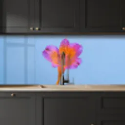 Bloem - Detail - Kleurrijk keuken achterwand 2 middel -sfeer1