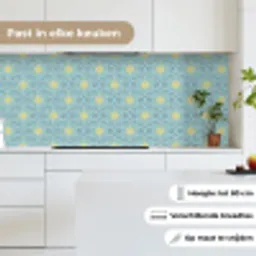 Bloemen - Boho - Patronen - Mandala - Vintage keuken achterwand 2 middel 871 -sfeer4_NL