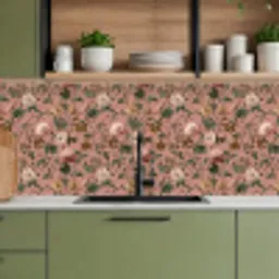 Bloemen - Klassiek - Roze keuken achterwand 2 middel 871 -sfeer3