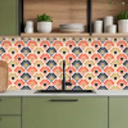 Bloemen - Japan - Patronen keuken achterwand 2 middel 871 -sfeer3