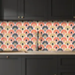 Bloemen - Japan - Patronen keuken achterwand 2 middel 871 -sfeer1
