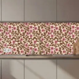 Bloemen - Bladeren - Kleurrijk keuken achterwand 2 middel 871 zz_3dshopping