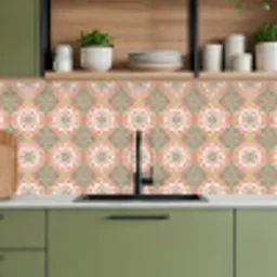 Bloemen - Mandala - Vintage - Patronen keuken achterwand 2 middel 871 -sfeer3