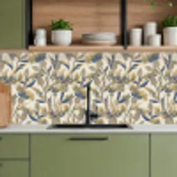 Bloemen -  Patroon - Design - Natuur keuken achterwand 2 middel 871 -sfeer3