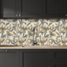 Bloemen -  Patroon - Design - Natuur keuken achterwand 2 middel 871 -sfeer1