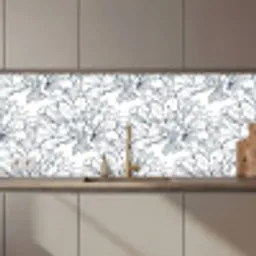 Bloemen - Patroon - Lijn keuken achterwand 2 middel 871 zz_3dshopping