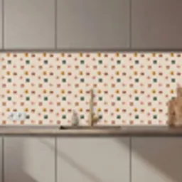 Bloemen - Patronen - Stippen keuken achterwand 2 middel 871 zz_3dshopping