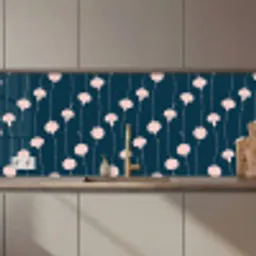 Bloemen - Pioenroos - Patronen - Pastel keuken achterwand 2 middel 871 zz_3dshopping