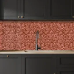 Bloemen - Print - Roze keuken achterwand 2 middel 871 -sfeer1