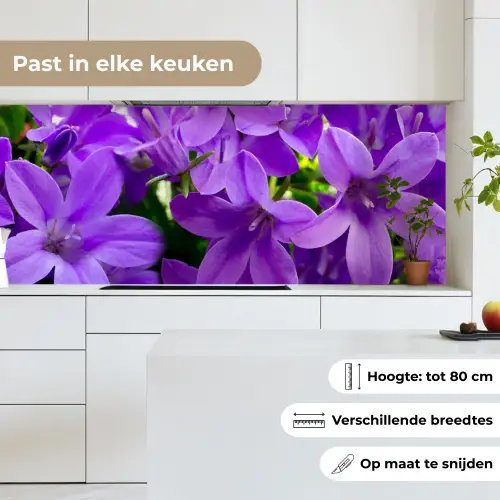 Bloemen - Paars - Natuur keuken achterwand 2 middel -sfeer4_NL