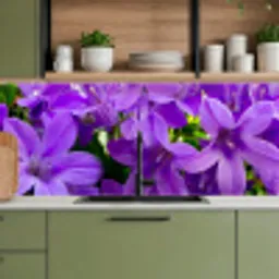Bloemen - Paars - Natuur keuken achterwand 2 middel -sfeer3