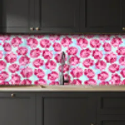 Bloemen - Rozen - Patroon keuken achterwand 2 middel 871 -sfeer1