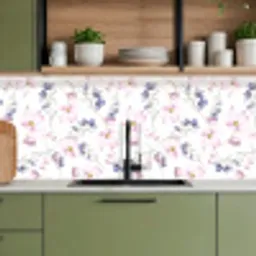 Bloemen - Waterverf - Bohemian - Patroon keuken achterwand 2 middel 871 -sfeer3