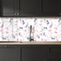 Bloemen - Waterverf - Bohemian - Patroon keuken achterwand 2 middel 871 -sfeer1