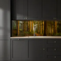Bos - Natuur - Bomen - Landschap - Bladeren keuken achterwand 2 groot -sfeer1